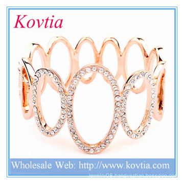 New product wide bracelet gold bangles dubai